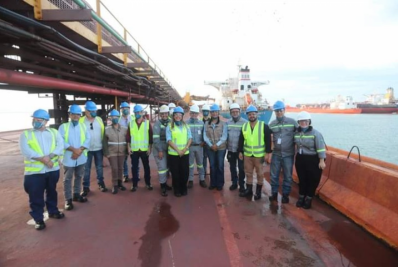 Prefeita Carla Caputi define ampliação de parceria em visita ao Complexo Portuário do Açu