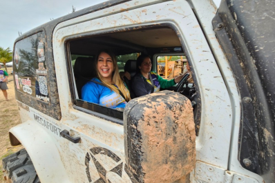Aniversário do Jeep Clube transforma balneário em ponto de emoção e adrenalina