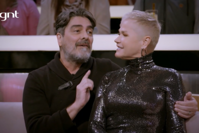 Xuxa fala sobre relação com Junno Andrade e nude enviado antes do namoro