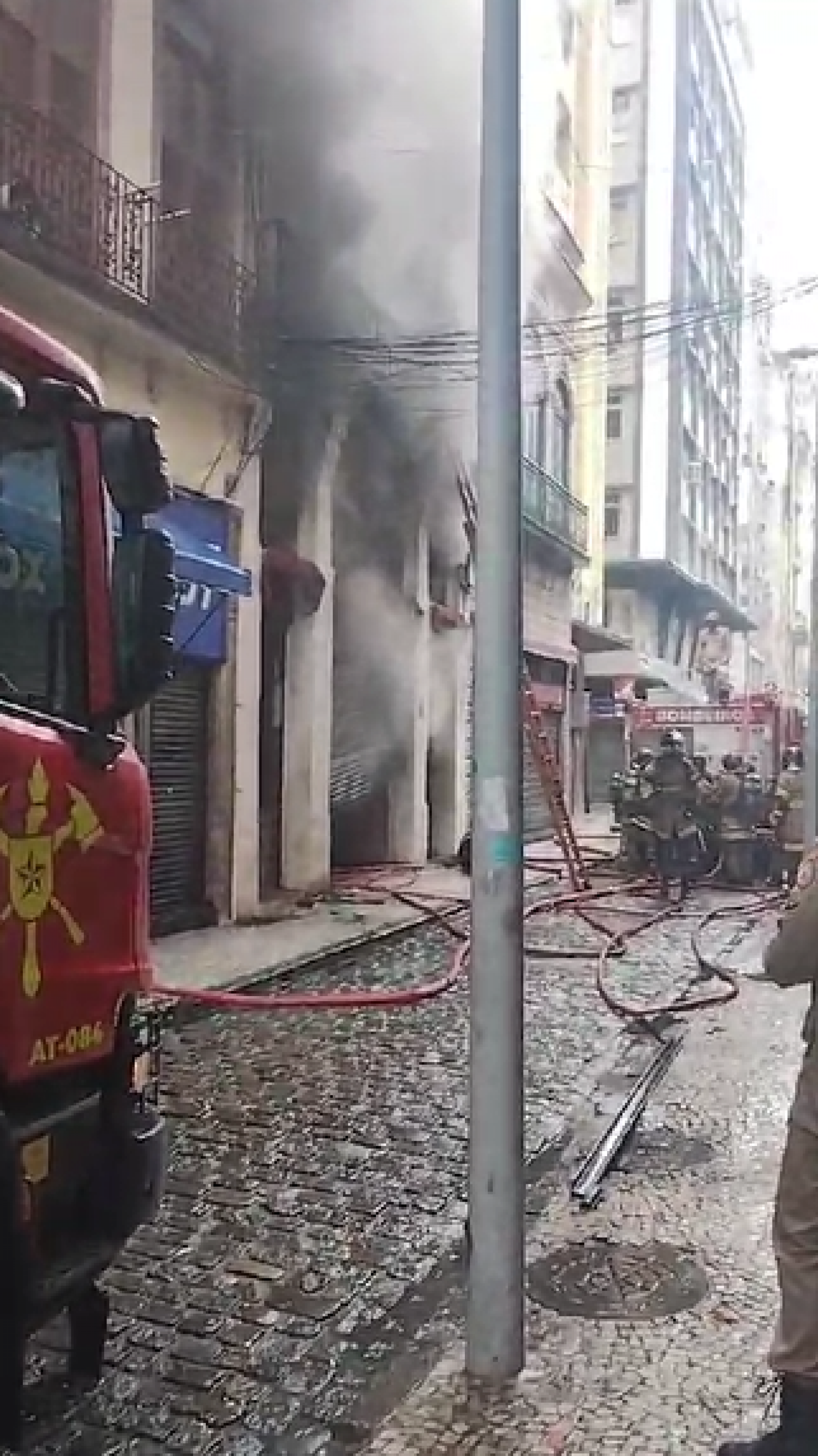 Chamas já foram controladas