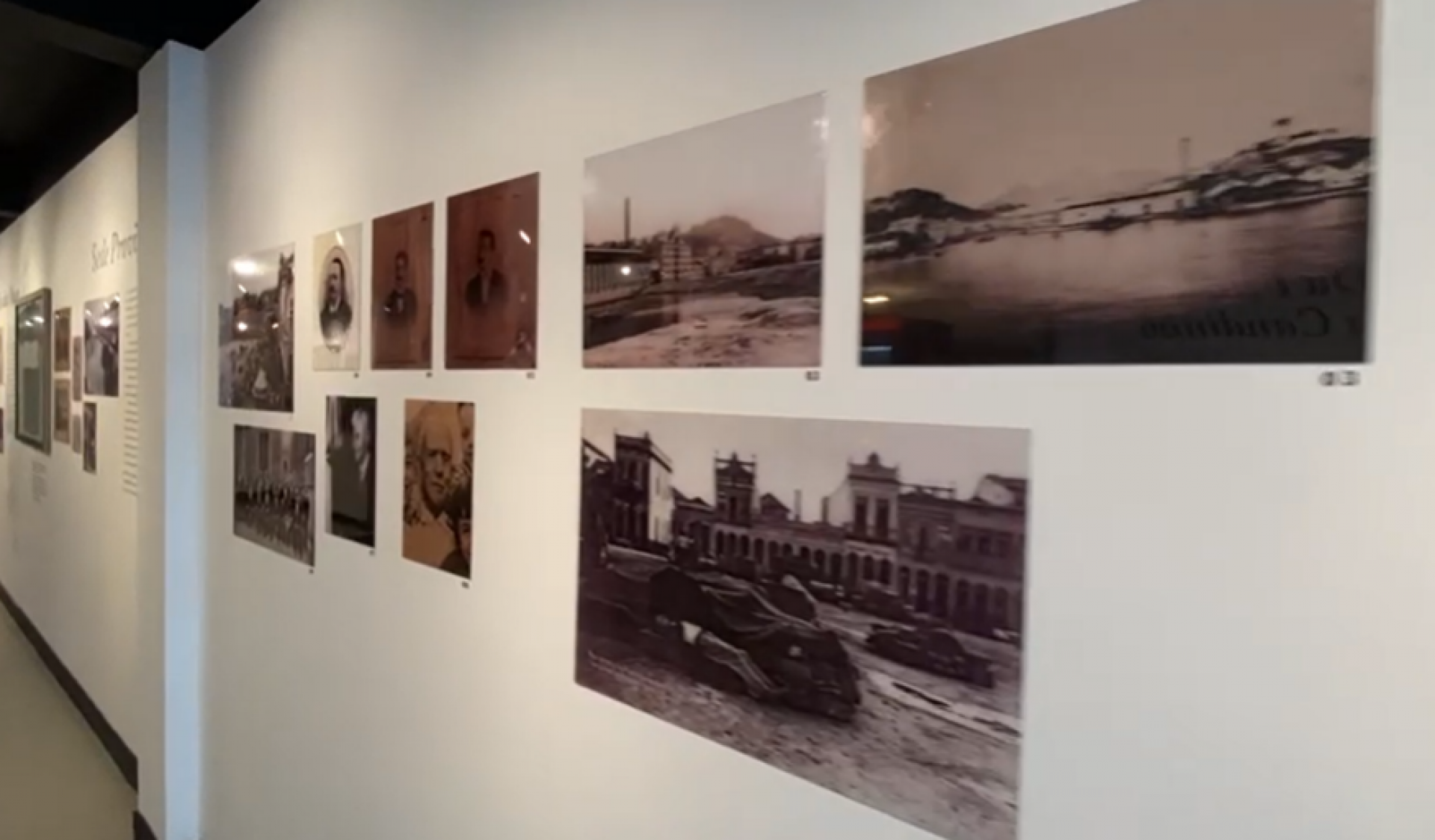 Detalhes da exposição organizada por membros do grupo Guardiões da Colina no Candinho - Reprodução