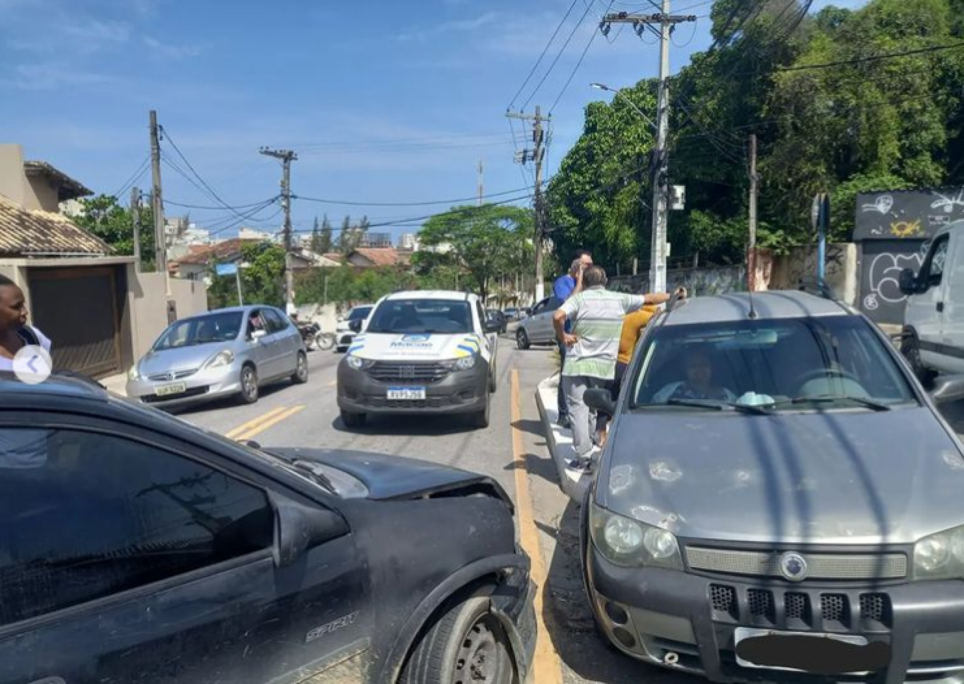 Outro foi na Rua Professora Irene Meireles,  envolvendo dois veículos - Foto: Divulgação