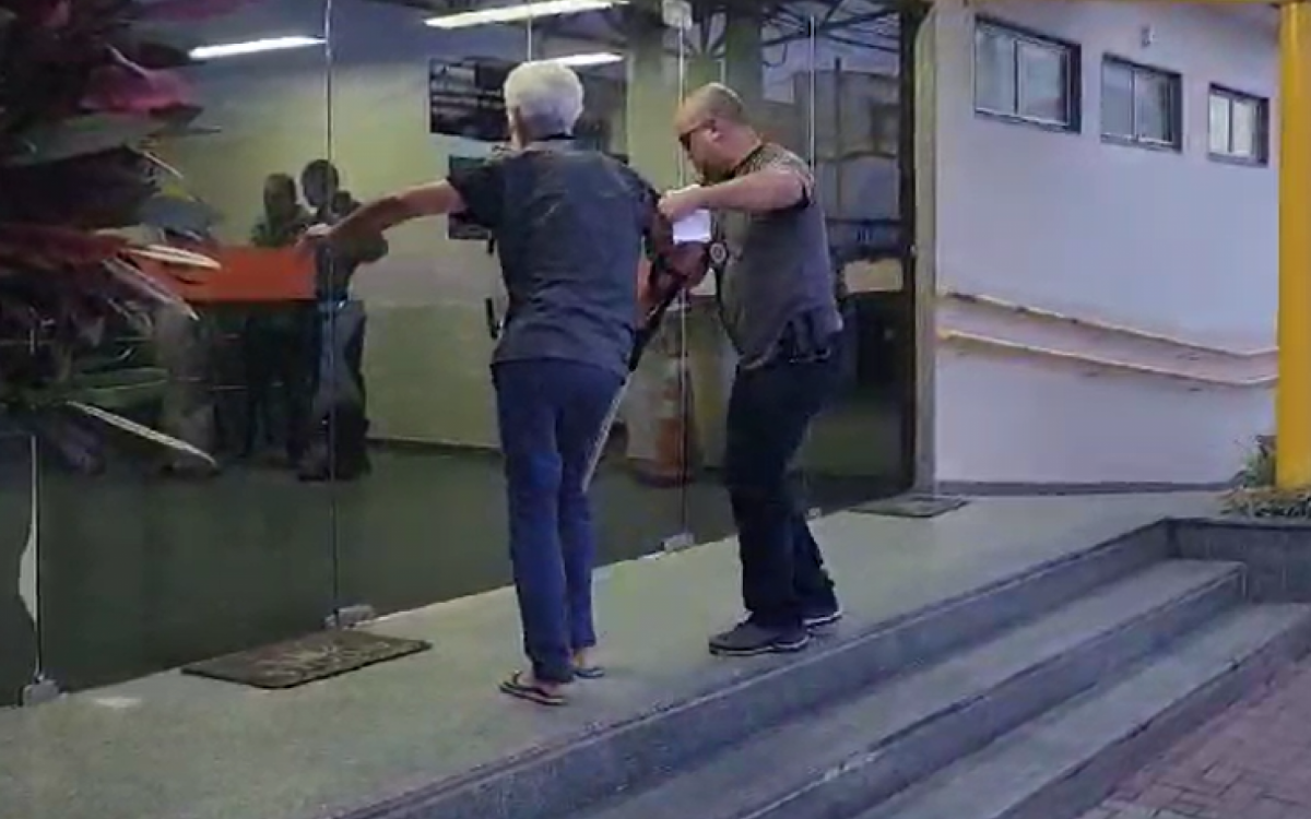 Idoso foi encaminhado à 82ª DP (Maricá), onde a ocorrência foi registrada 