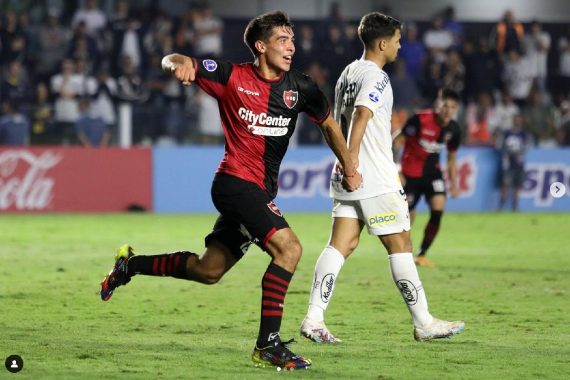 Juan Sforza jogador do Newells Old Boys - Instagram Juan Sforza