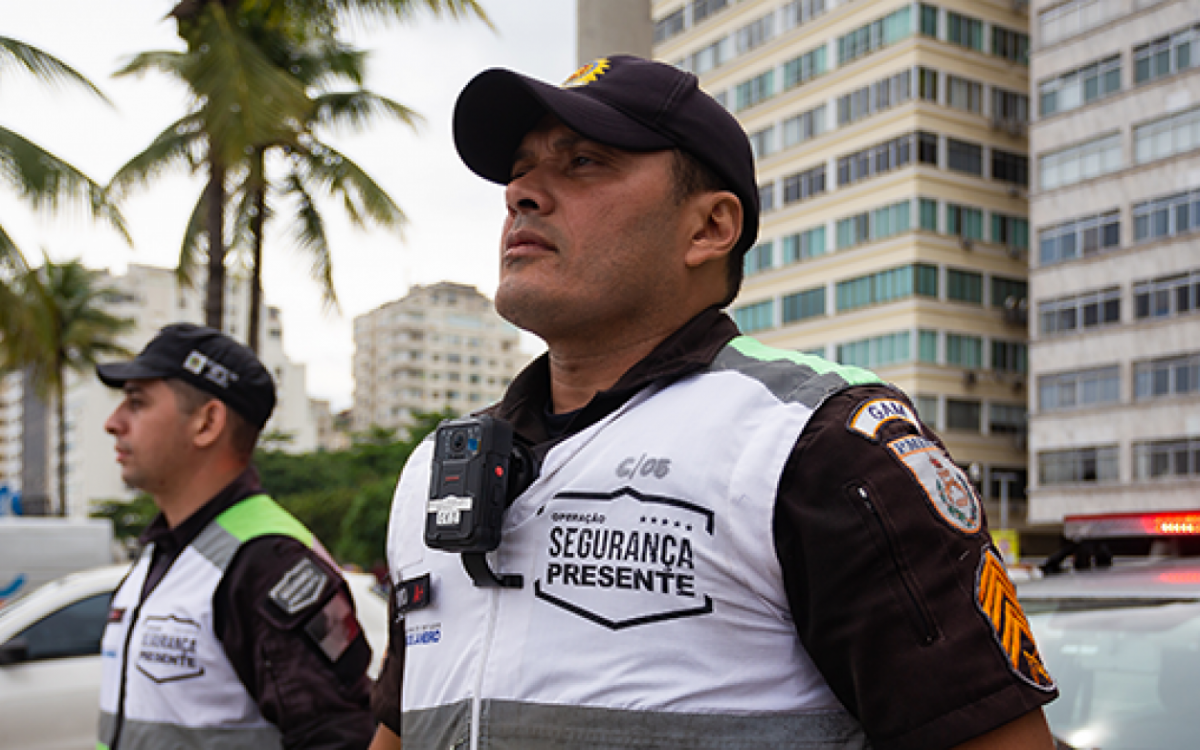 Agentes do programa Seguran&ccedil;a Presente 