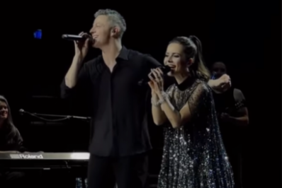 Sandy e Lucas Lima fazem primeiro show juntos após separação: 'Incrível'