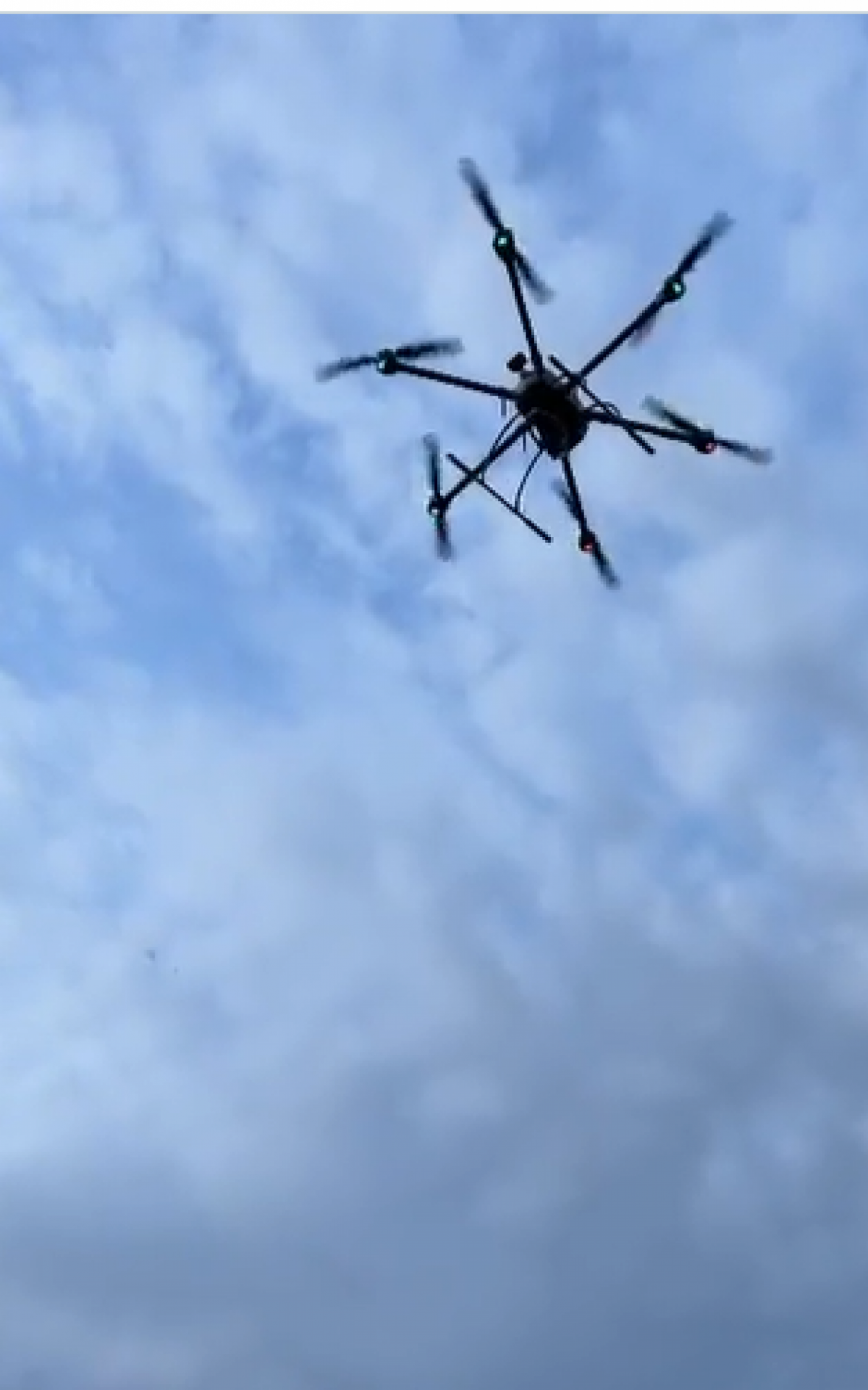 Drone utilizado durante operação no Complexo da Maré - Reprodução / Redes Sociais