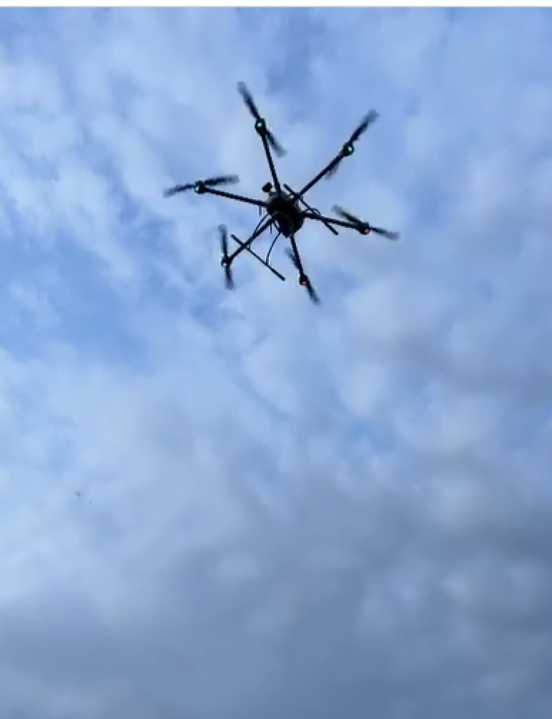 Drone utilizado durante operação no Complexo da Maré