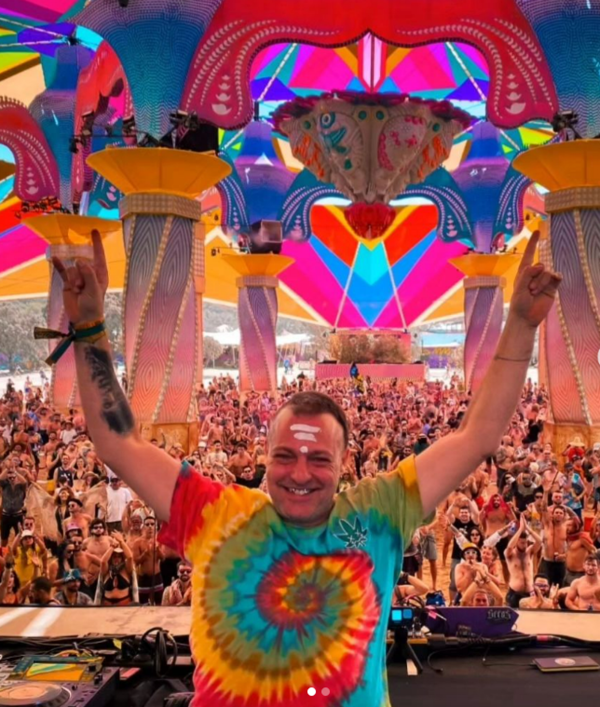 Juarez Petrillo, o DJ Swarup, criou a festa Universo Paralello no Brasil nos anos 2000 - Reprodução/Instagram