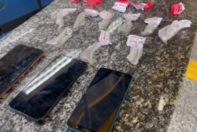 Trio é preso com drogas em Vassouras