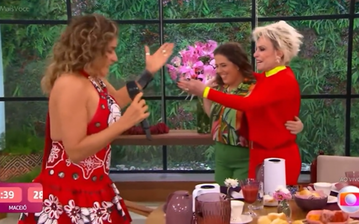 Ana Maria Braga troca nome de Daniela Mercury - Reprodução/Globo