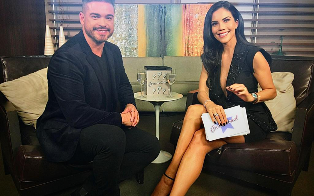 Sidney Sampaio falou sobre queda de hotel em participação no 'Sensacional', com Daniela Albuquerque - Divulgação/RedeTV!