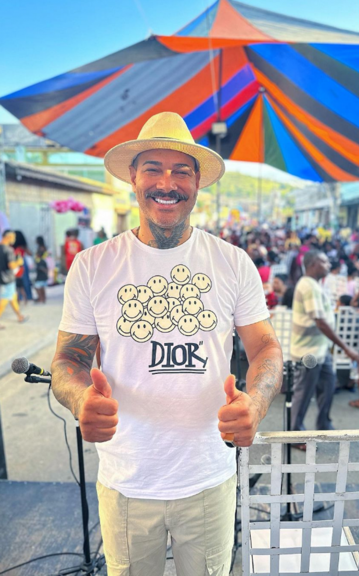 Clayton Damaceno Pereira, de 45 anos, era político e aliado de Waguinho, prefeito de Belford Roxo - Reprodução / Redes Sociais