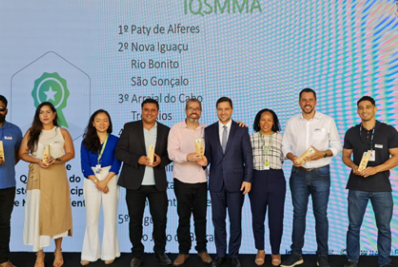 Secretário de Meio Ambiente de Paty recebe prêmio no Palácio Guanabara