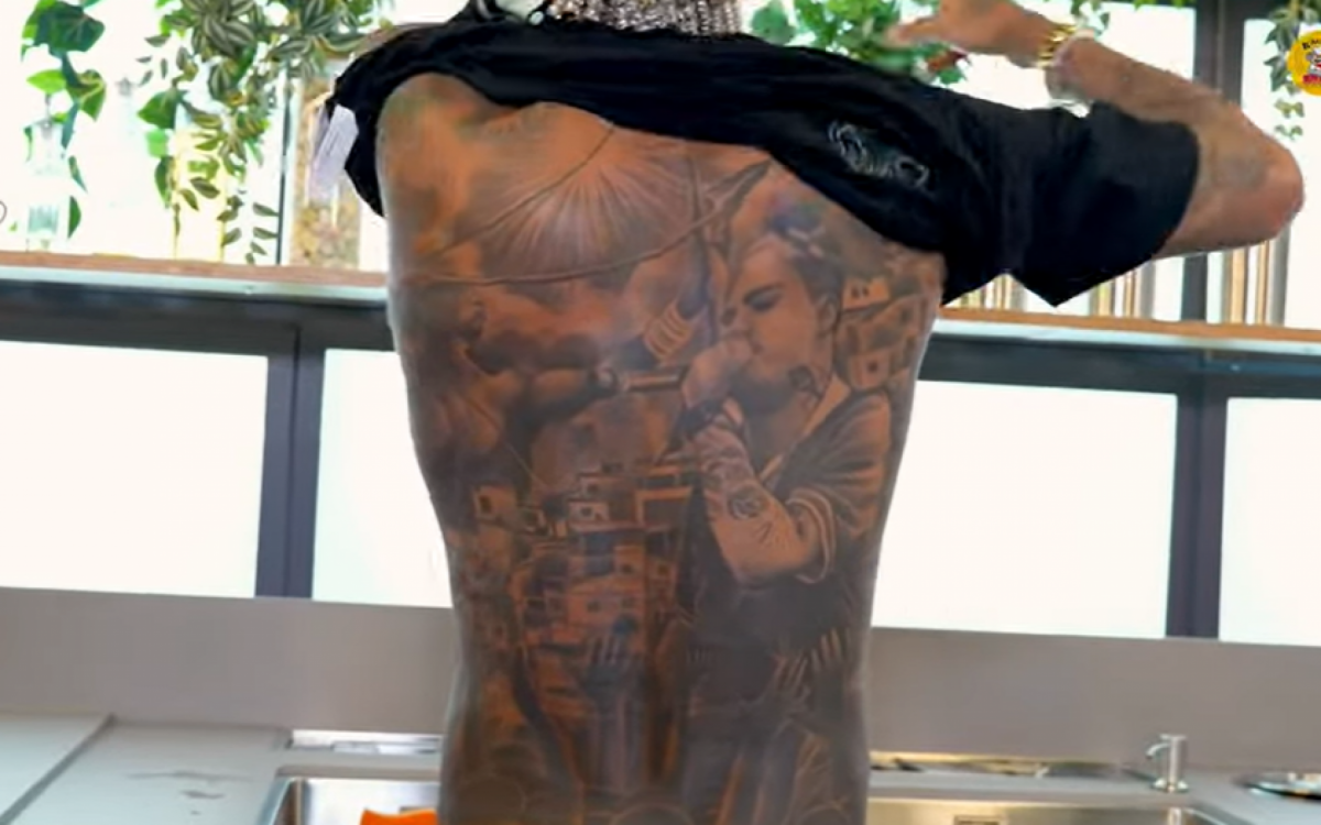 Diogo Defante entrevista MC Cabelinho no quadro 'Rango Brabo' no Podpah - Reprodução/Youtube