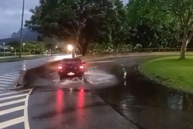 Chuva forte durante a madrugada deixa Rio em Estágio 2