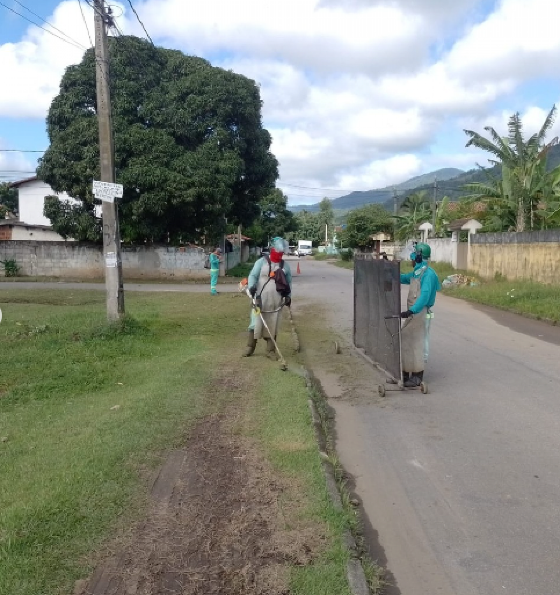 Prefeitura de Saquarema segue com as manutenções e limpezas nos bairros da cidade - Divulgação/Prefeitura de Saquarema