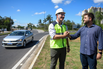 Duplicação de trecho da BR-101na entrada da cidade tem primeira etapa concluída