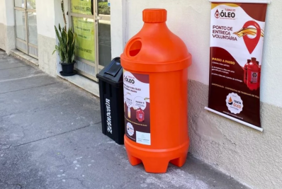 Programa Trata Óleo em Nova Friburgo ganha ponto de coleta na Secretaria de Educação