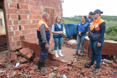 Chove em uma hora volume previsto para sete dias na região norte do município