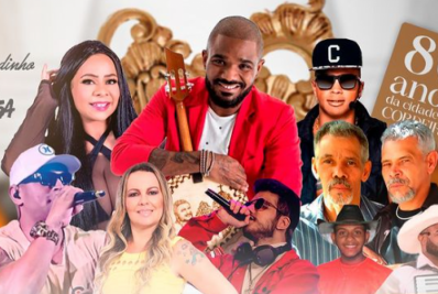 Cordeiro terá shows gratuitos nos dias 30 e 31 de dezembro