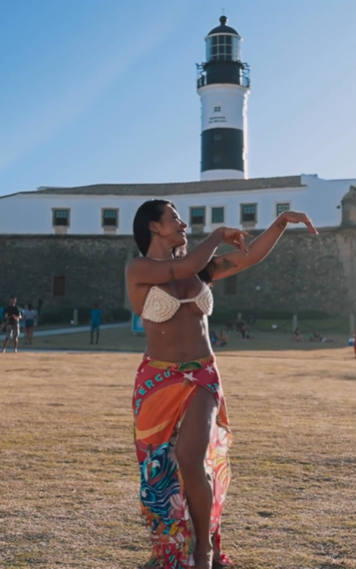 Scheila Carvalho recria coreografia do Tchan na Bahia - Reprodução/Instagram