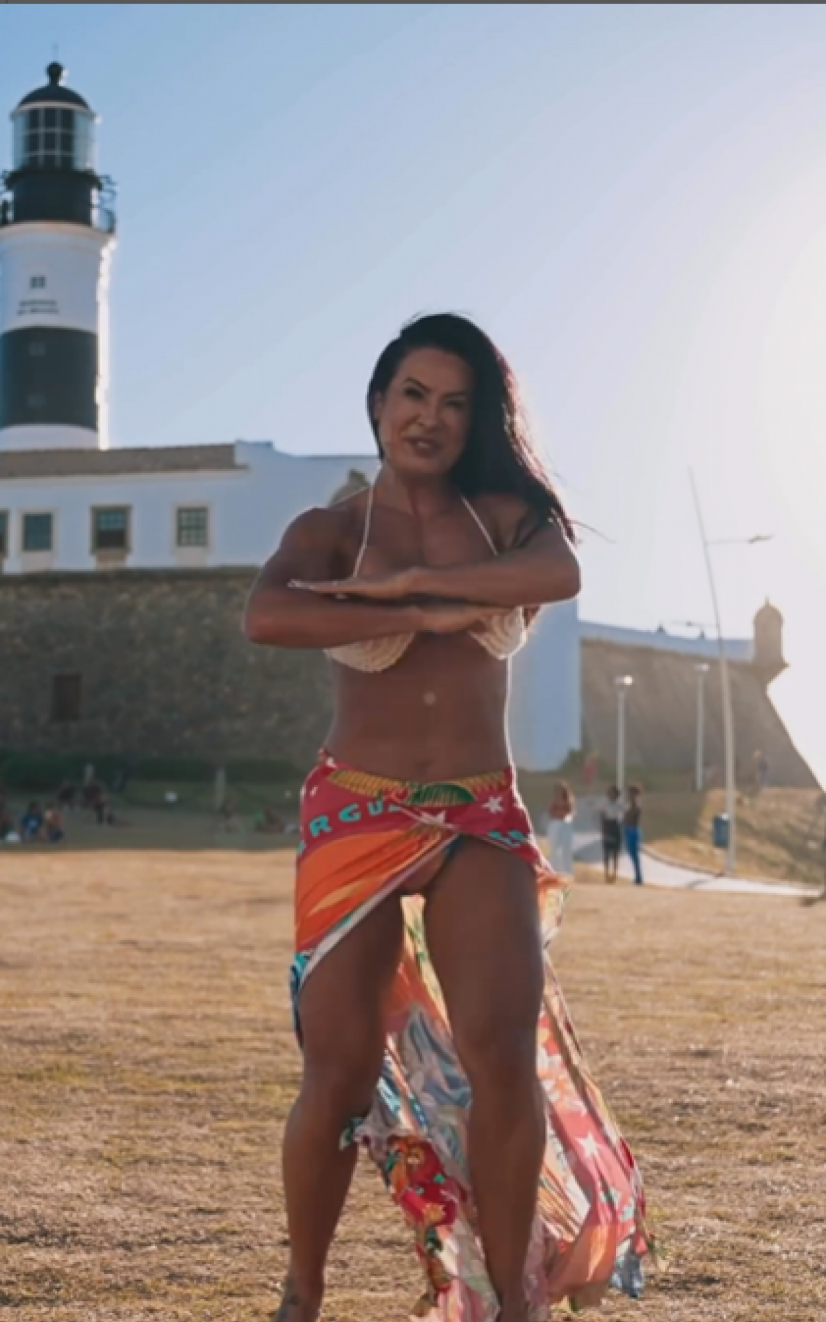 Scheila Carvalho recria coreografia do Tchan na Bahia - Reprodução/Instagram