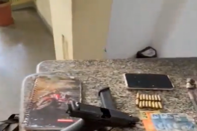 Criminoso fica ferido após confronto com a PM na Zona Oeste