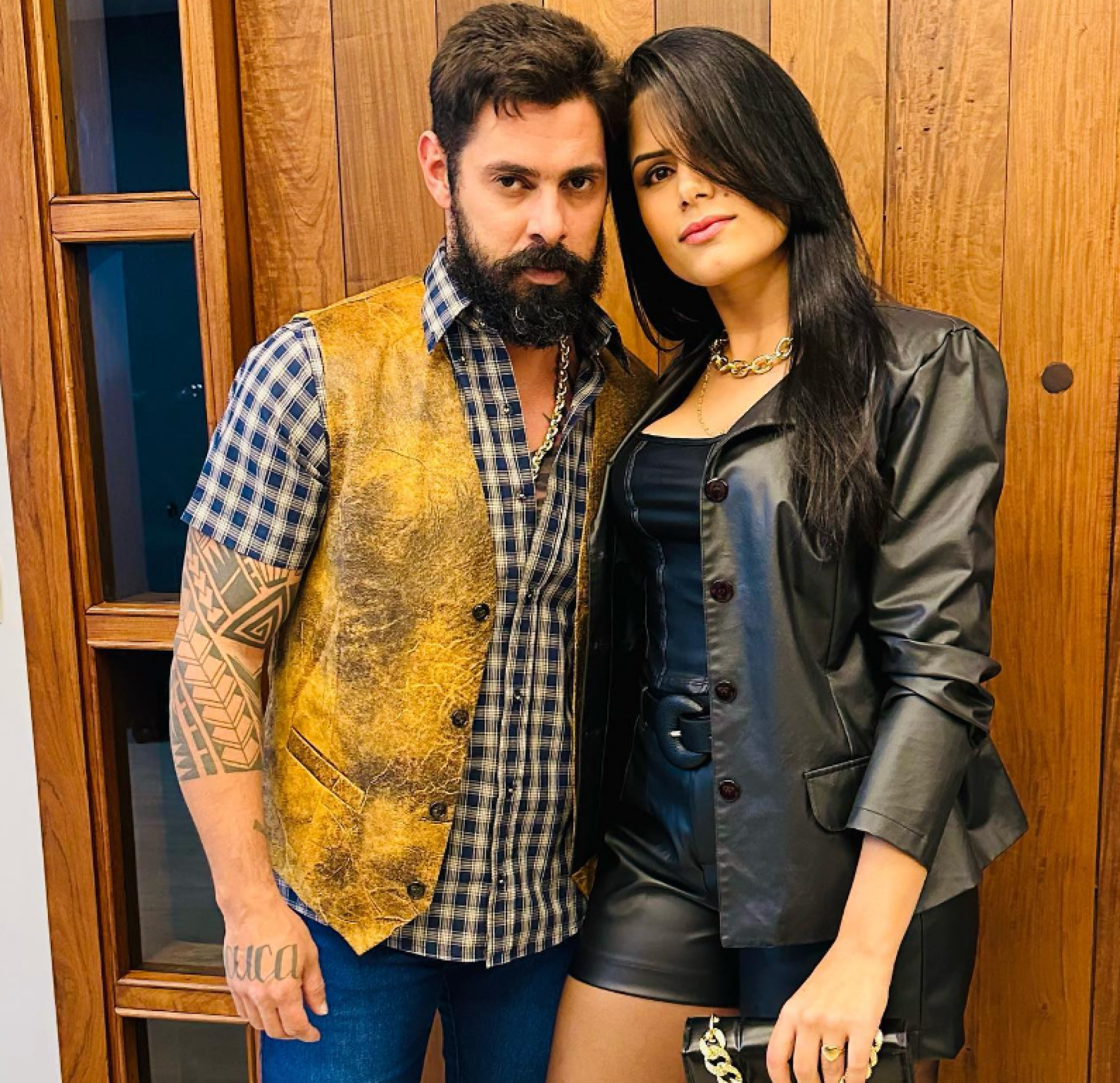 Francine Caroline e o marido, João Carreiro, morto na última quarta-feira - Reprodução / Instagram