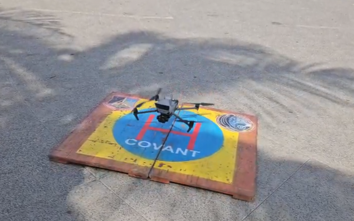 Corpo de Bombeiros do Rio inicia operação com drones com alto-falante para evitar afogamentos no mar - Ângela Góes / CBMERJ