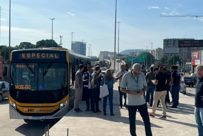 Operação de nova linha do BRT Transbrasil começa neste sábado