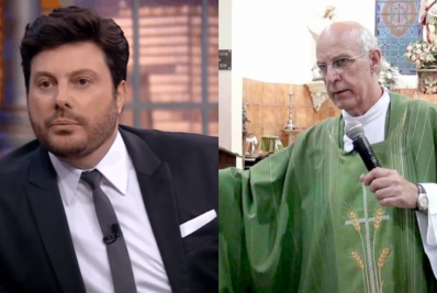 Danilo Gentili ironiza processo e volta a provocar padre Julio Lancelotti