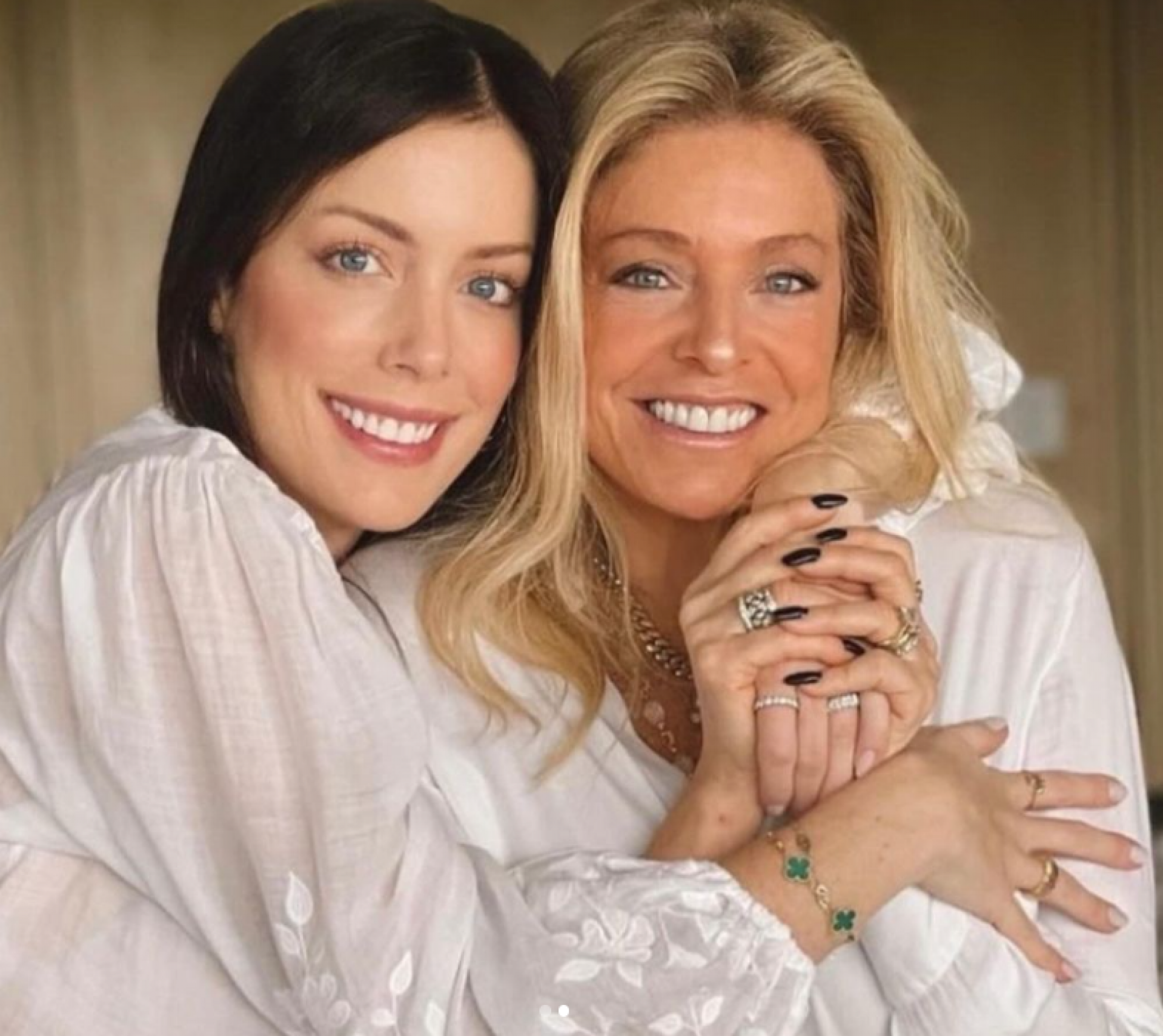 Fabiana Justus e a mãe, Sacha Chryzman - Reprodução / Instagram