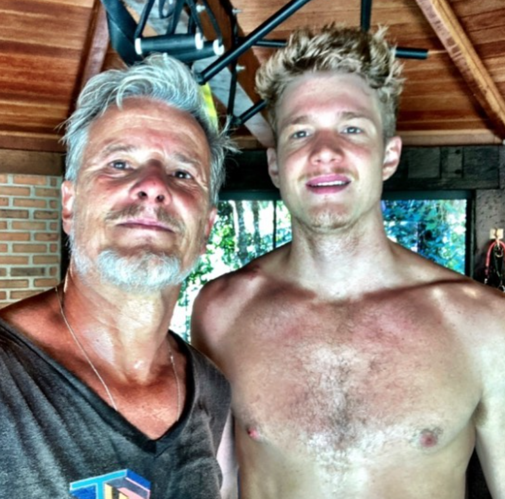 Marcello Novaes e o filho, Pedro Novaes - Reprodução / Instagram