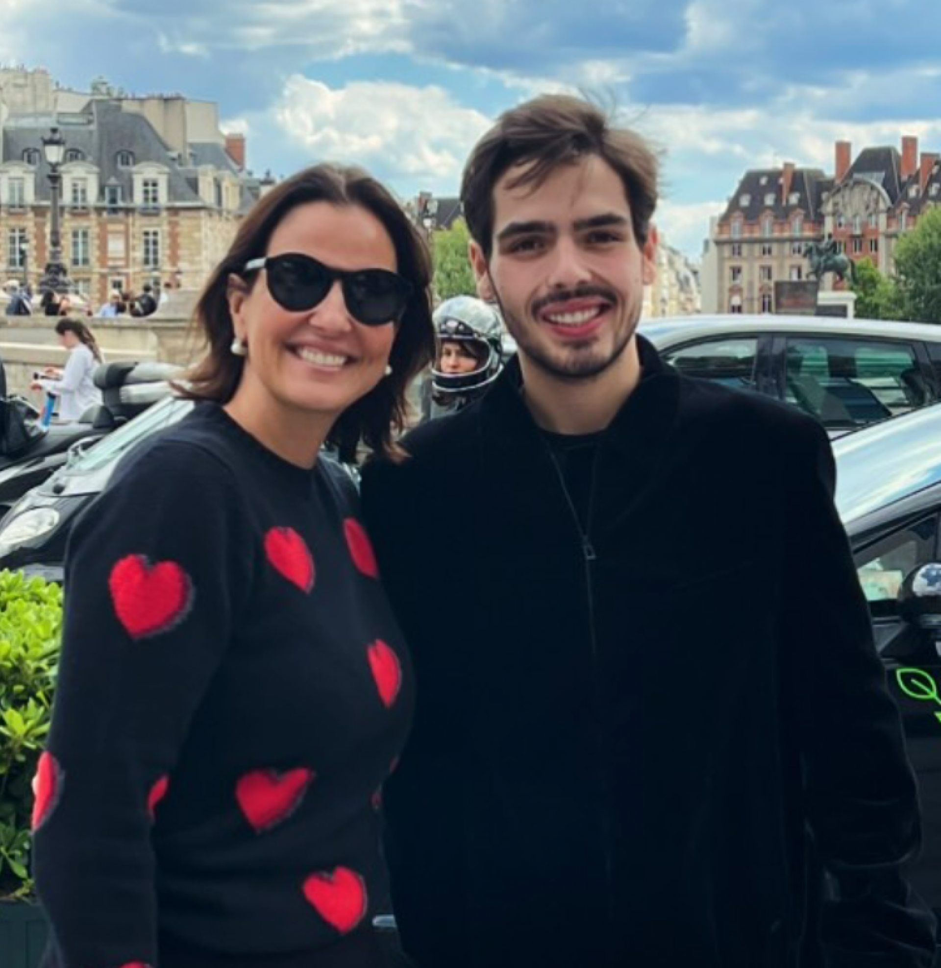 João Silva e a mãe, Luciana Cardoso - Reprodução / Instagram