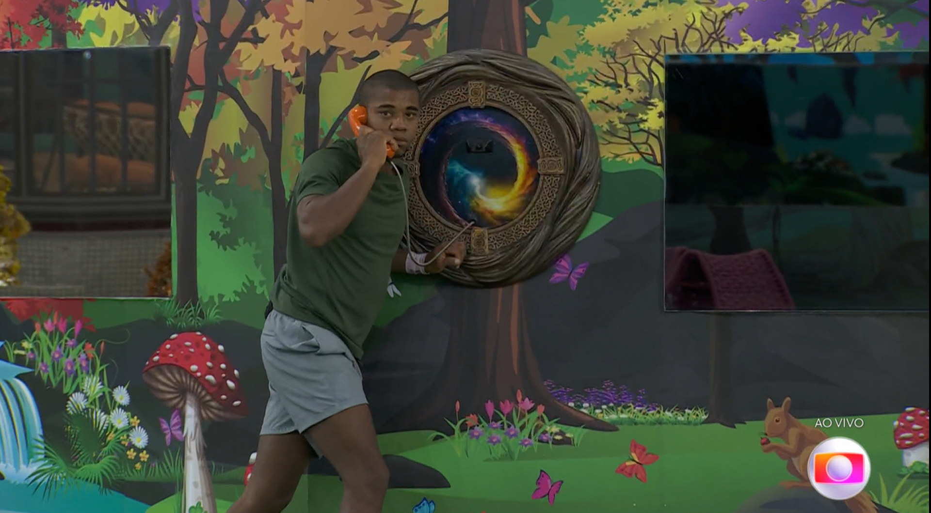 Davi atende Big Fone e garante imunidade no próximo paredão do 'BBB 24' - Reprodução / Globoplay