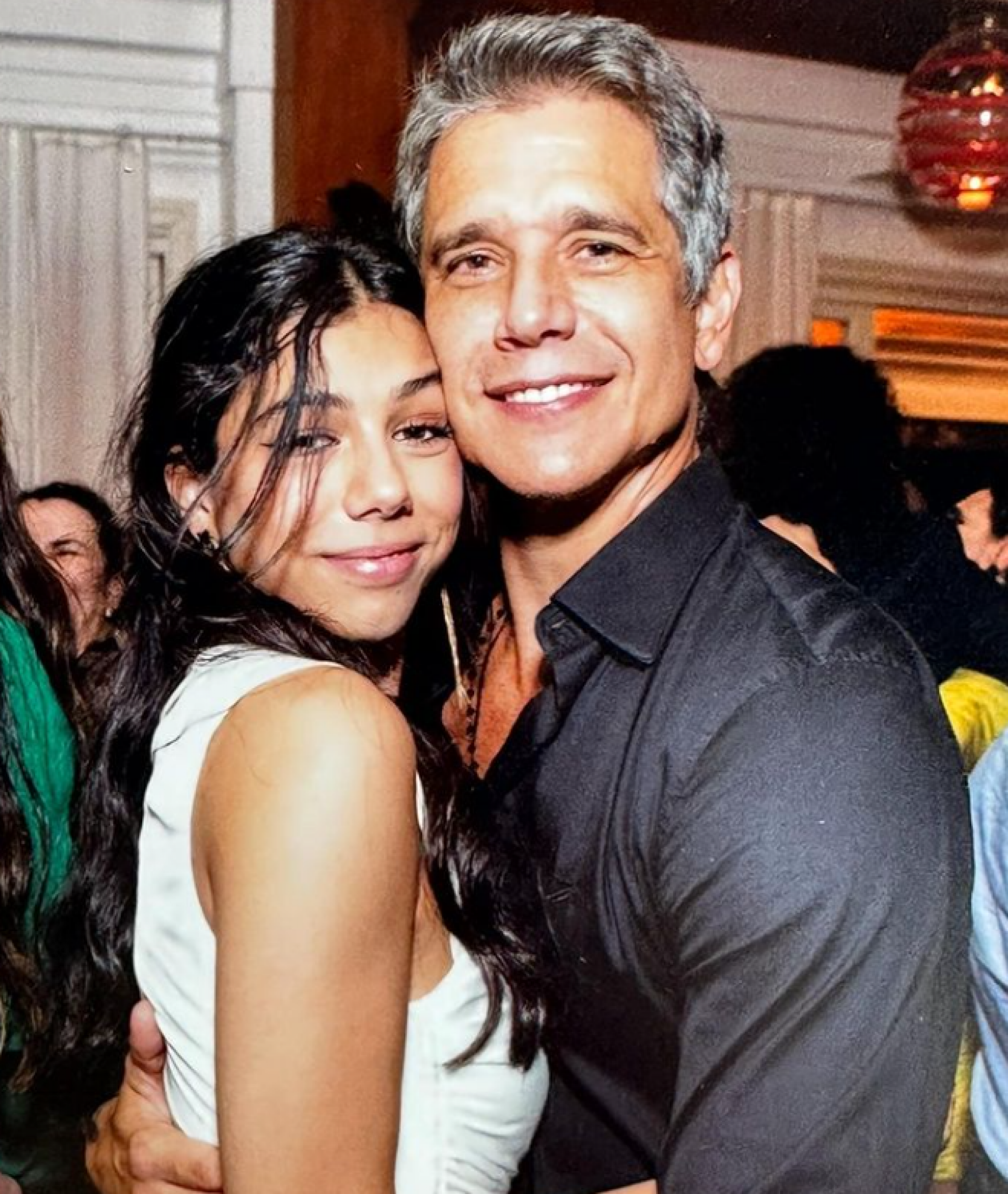 Marcio Garcia e a filha, Nina Garcia - Reprodução / Instagram