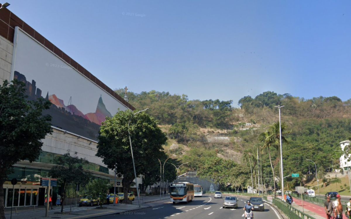 A gráfica onde as credenciais ilegais eram produzidas fica no Shopping Rio Sul, em Botafogo