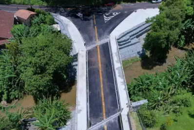 DER-RJ libera novo acesso à estrada Serramar, em Nova Friburgo