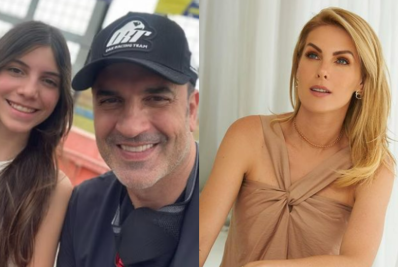 Em meio a rumores de affair, Ana Hickmann elogia filha de Edu Guedes