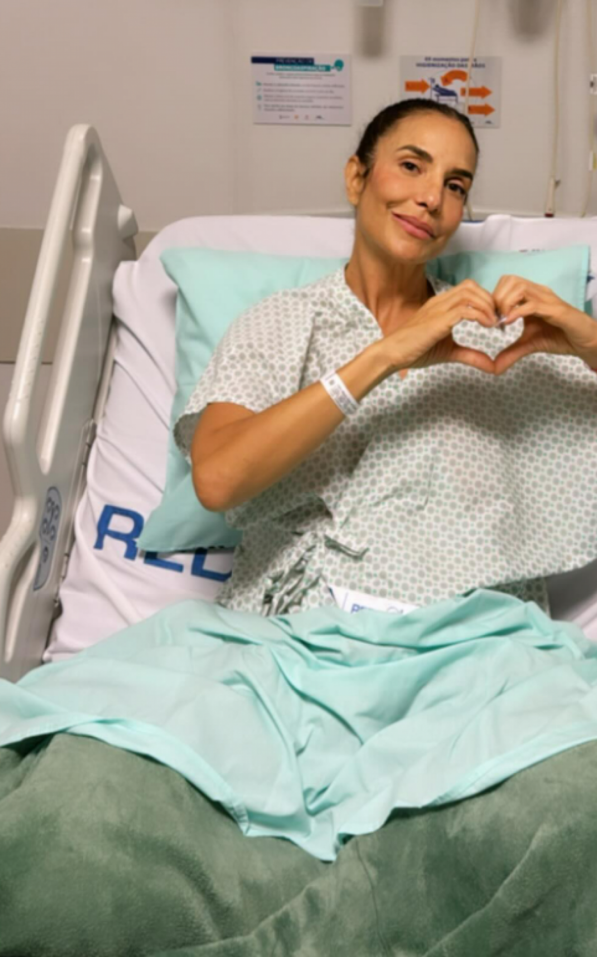 Ivete Sangalo é internada após diagnóstico de pneumonia - Reprodução/Instagram