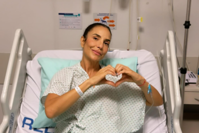 Ivete Sangalo é internada com pneumonia e tranquiliza fãs: 'Me sentindo melhor'