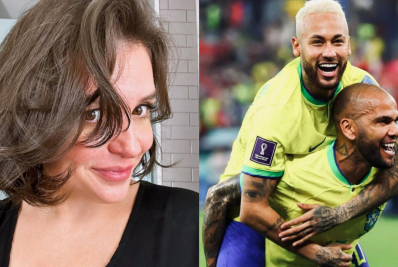 Monica Iozzi detona Neymar por ajudar Daniel Alves: ‘Nojento’