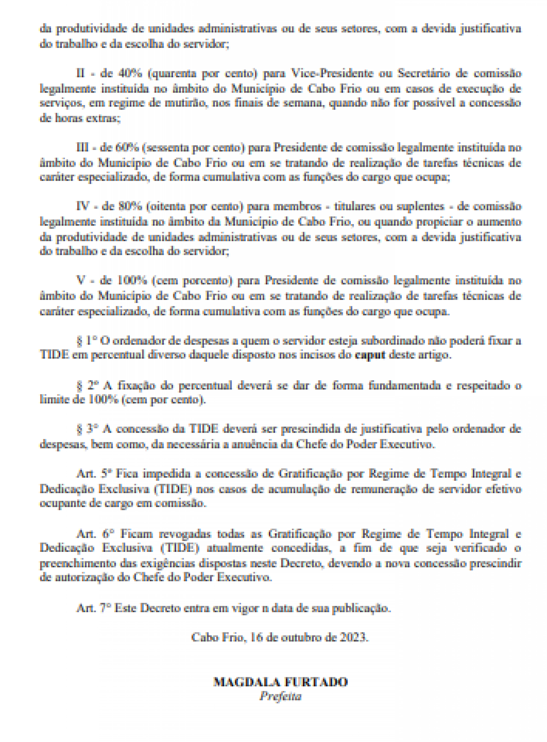 Decreto - Portal da Transparência