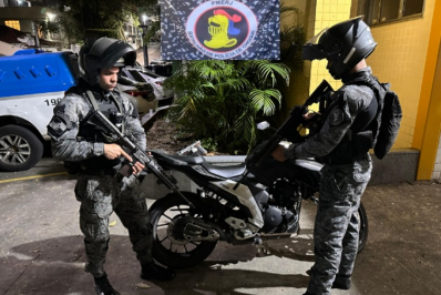 Dupla é presa por receptação de moto na Linha Amarela