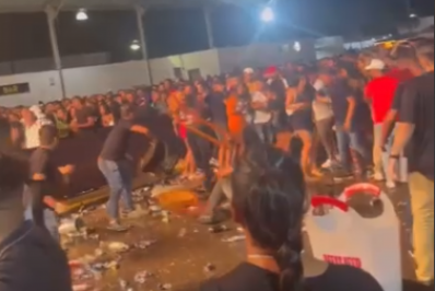 Vídeo: homem morre e outros dois são baleados após briga generalizada em festa