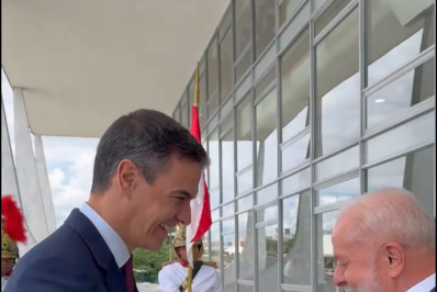 Lula afirma que há 'verdadeiro genocídio' em Gaza e Sánchez pede paz na região