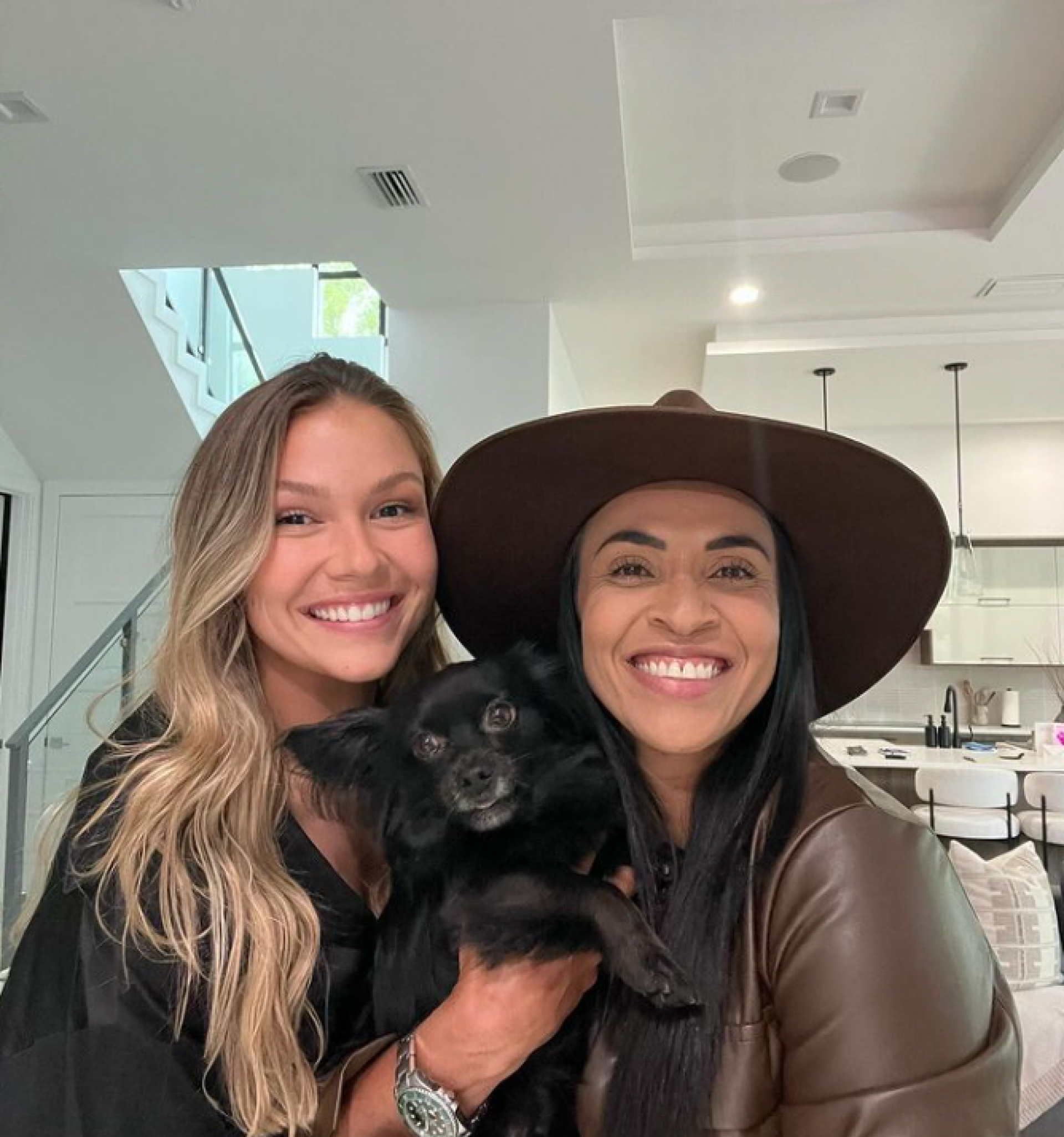 Marta e a mulher, Carrie Lawrence - Reprodução / Instagram