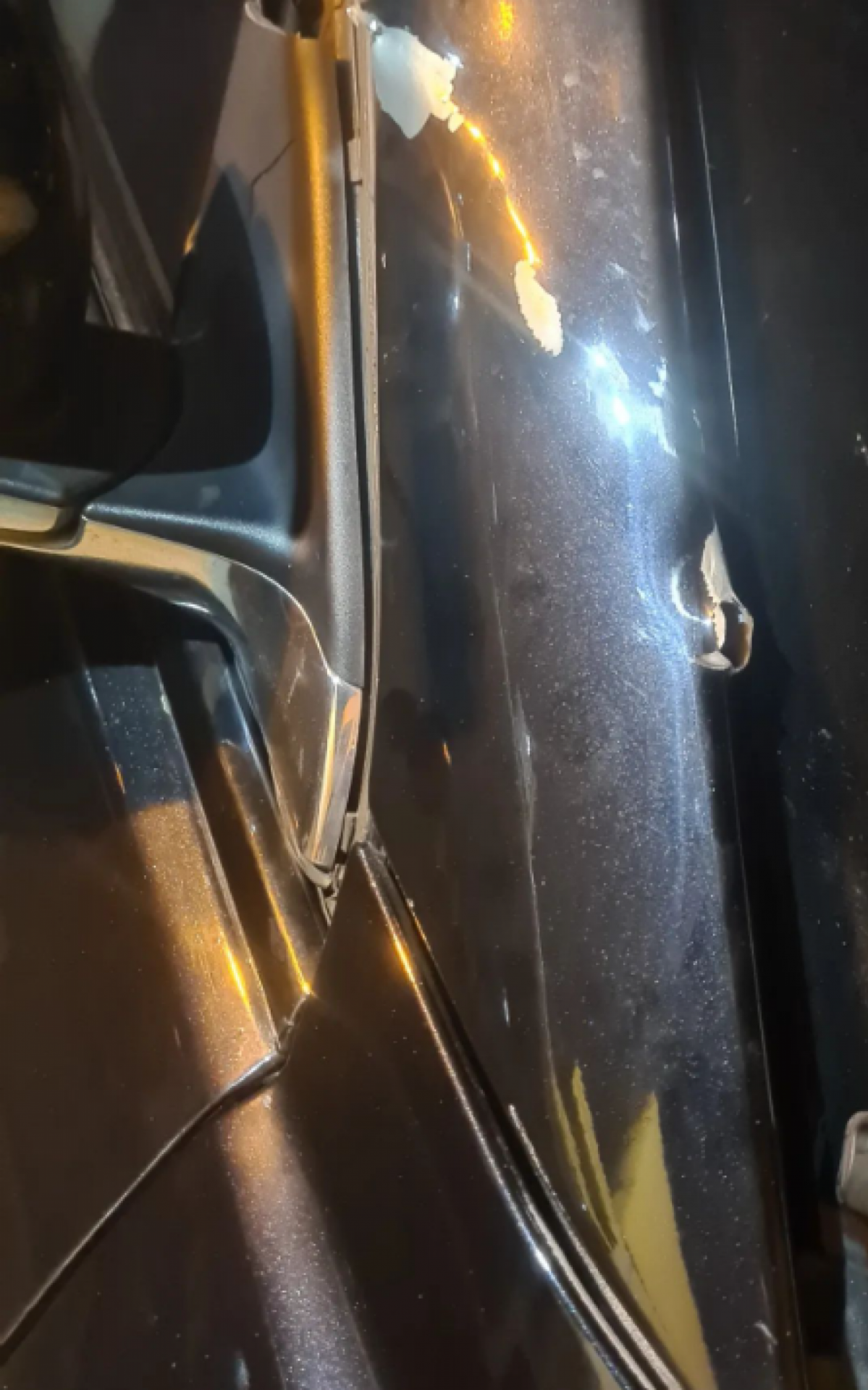 Um dos disparos atingiu o ve&iacute;culo em que o deputado estava - Reprodu&ccedil;&atilde;o / Redes Sociais