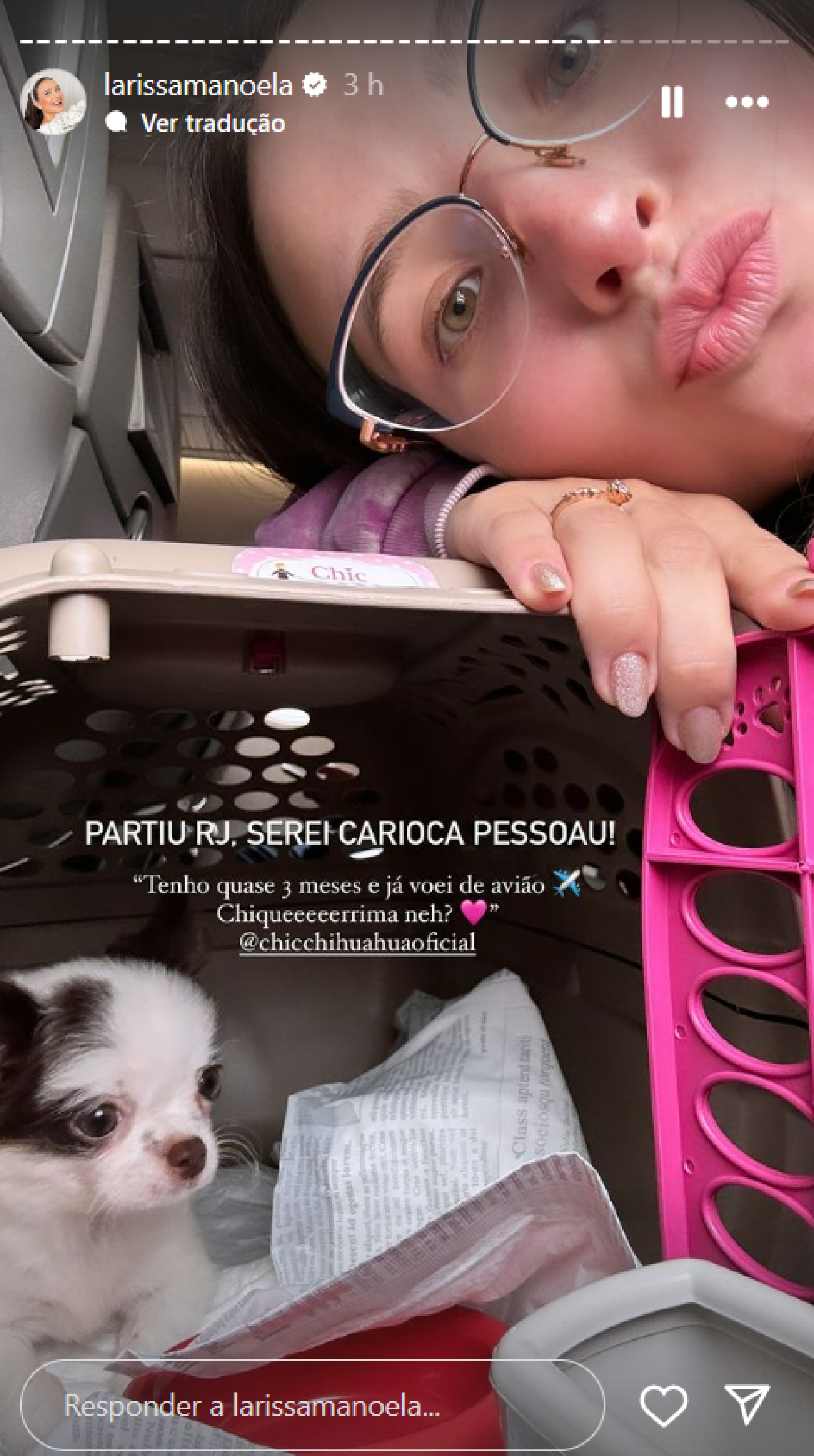 Larissa Manoela surpreende web e anuncia ?nova baby Frambach?, entenda
- Foto: Reprodução